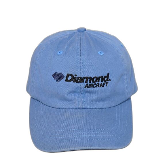 Cap America Other - Diamond Aircraft Strapback Hat | Cap America | Light Blue/Black